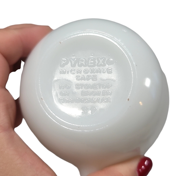 Vintage Pyrex Old Town Blue Onion set of 5 Coffee Tea Cup Mugs - Picture 8 of 10